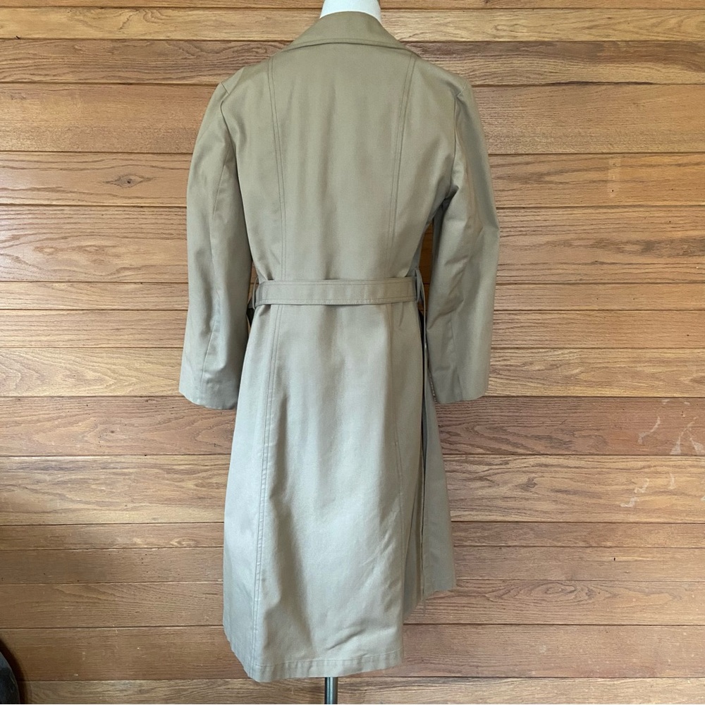 Vintage 70s London Fog Maincoats faux fur lined trench coat - Picture 4 of 7